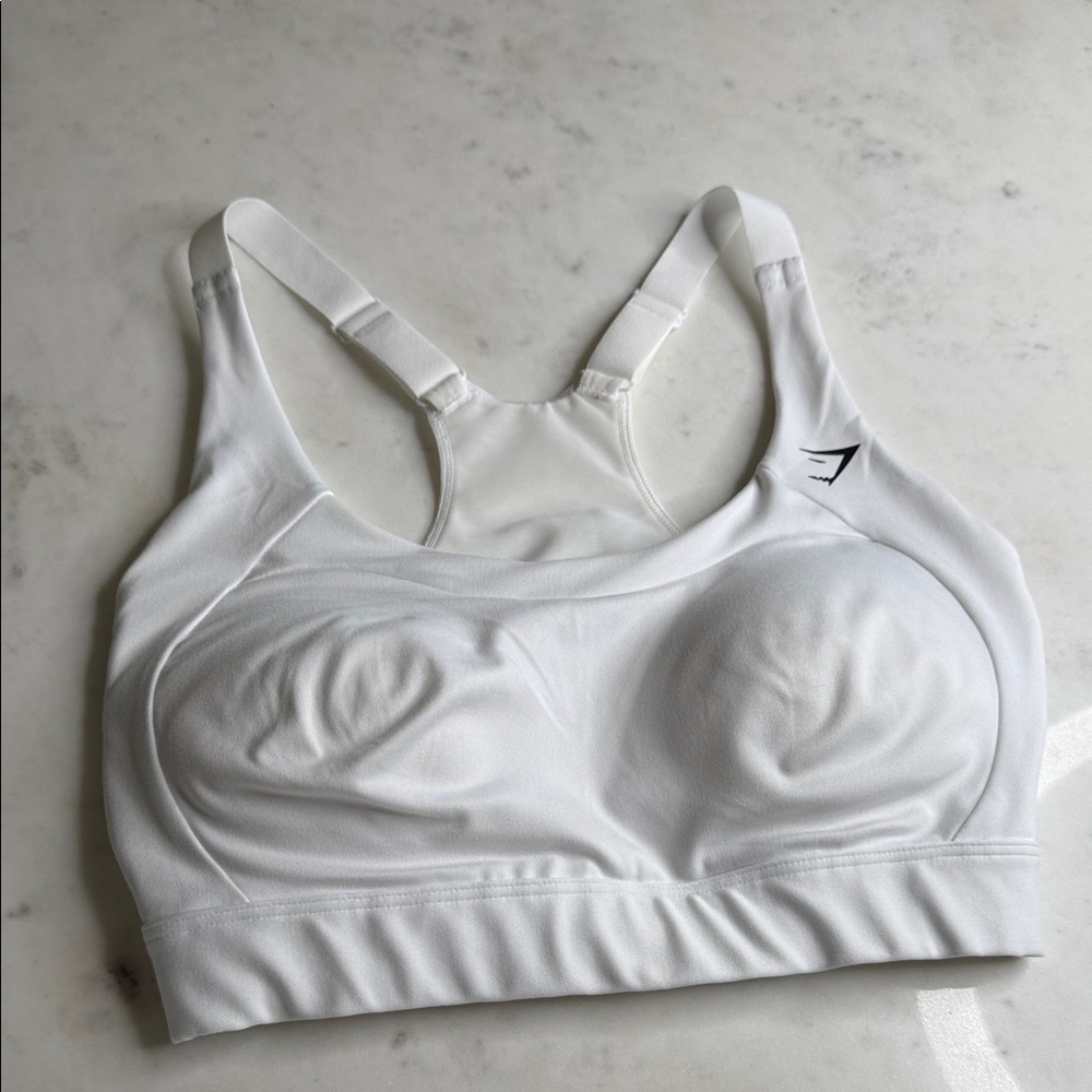 Gymshark White Sports Bra